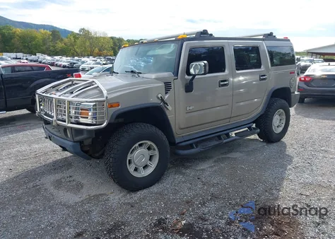 2004 Hummer H2 from USA, damaged, VIN 5GRGN23U84H116725